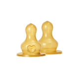 BIBS Bottle Nipple 2-Packs LATEX + SILICONE