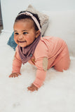 RAGLAN ONESIE - CLEO (Peach)