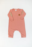 RAGLAN ONESIE - CLEO (Peach)